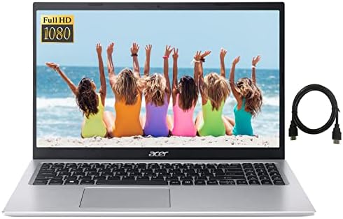 Acer Aspire 5 מחשב נייד דק | 15.6 תצוגת IPS מלאה של HD | Gen Intel I3-1115G4 מעבד Entel UHD גרפיקה של אינטל | RAM 8GB | 256GB